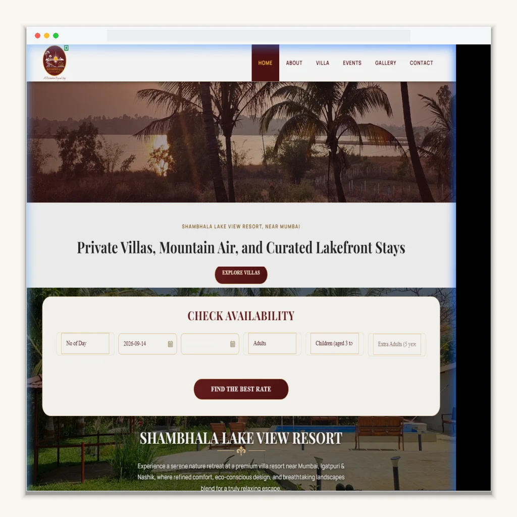 Shambhala Resort project preview